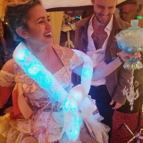 Alternative view of PixelBoa LED Glow Scarf | Wearable Festival Lights