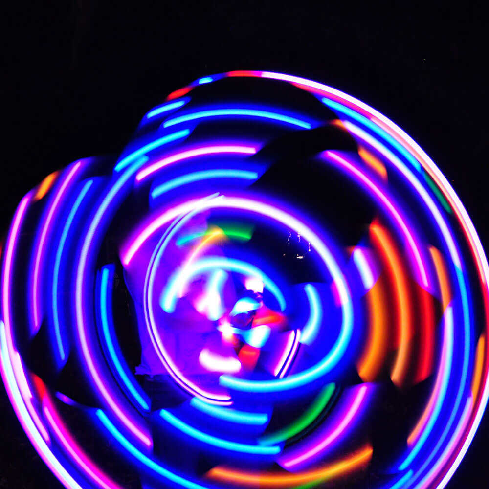 glitch LED Hoop - Image 2