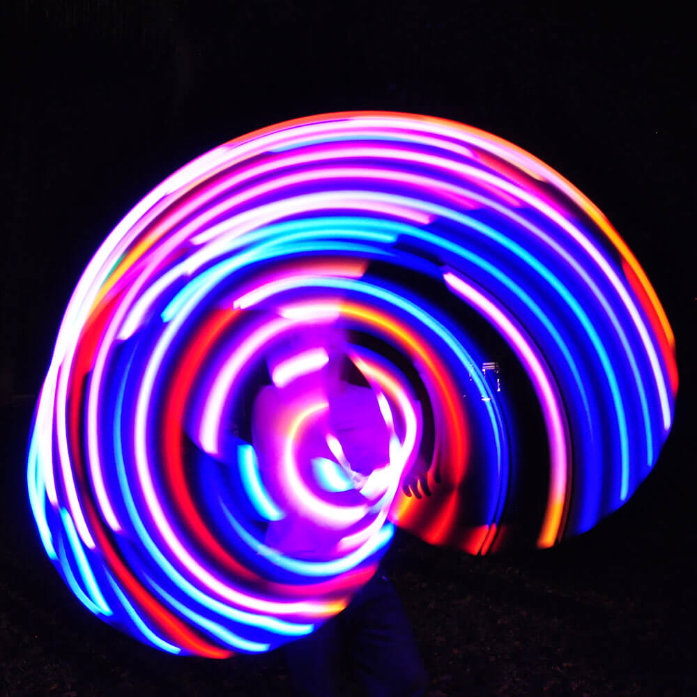 glitch LED Hoop - Image 3
