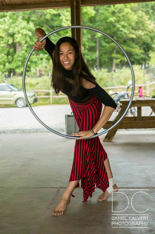 Metallic Silver Polypro Hoop - Image 7