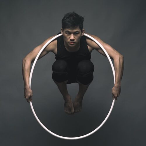 Alternative view of Classic White Polypro Hoop