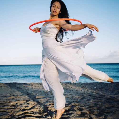 Alternative view of Classic Orange Polypro Hoop