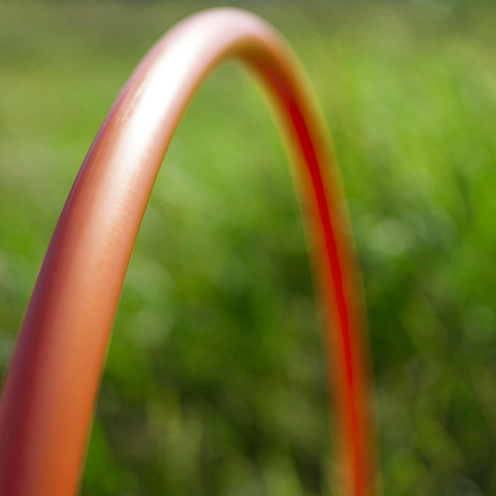 Metallic Tangerine Polypro Hoop