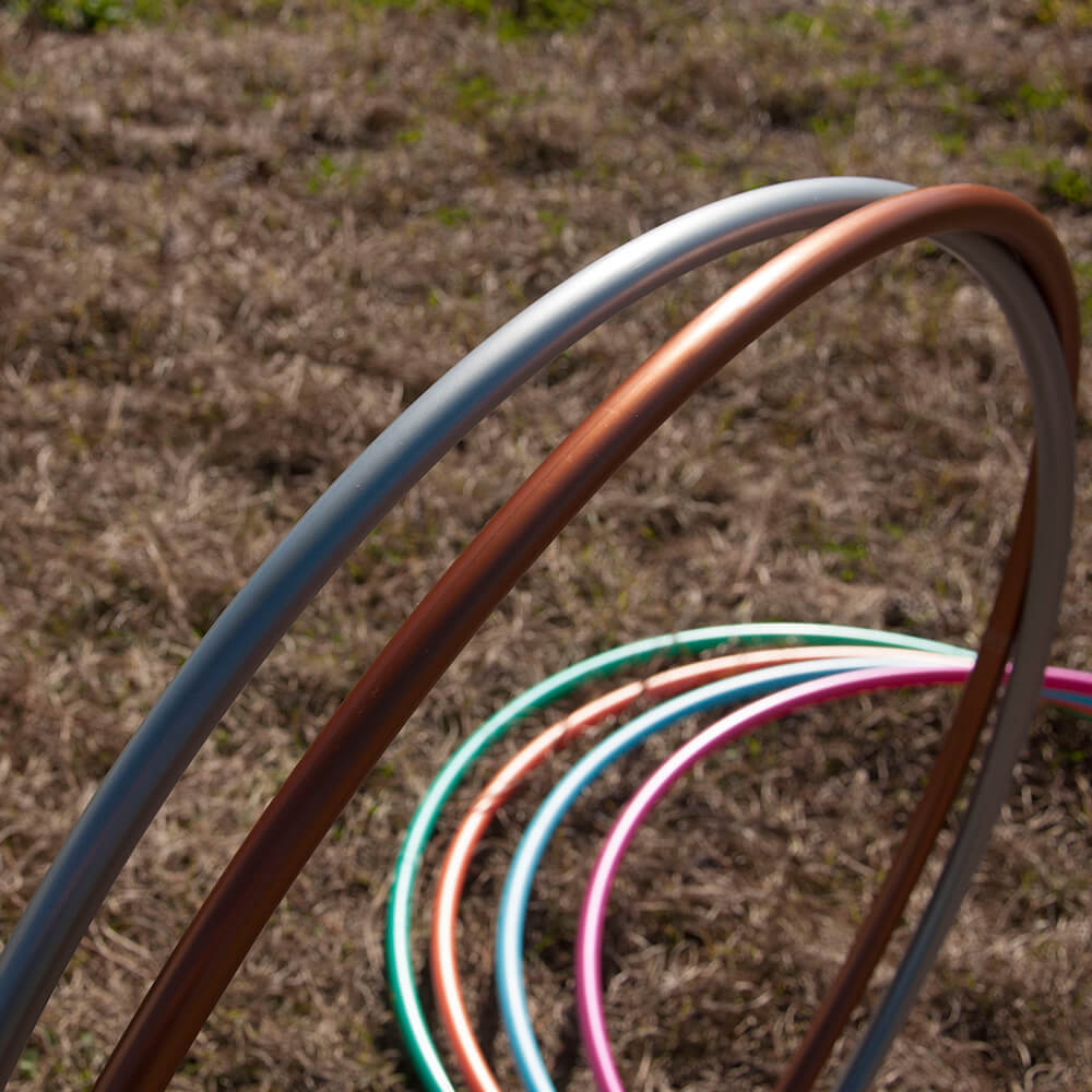 Metallic Silver Polypro Hoop - Image 5