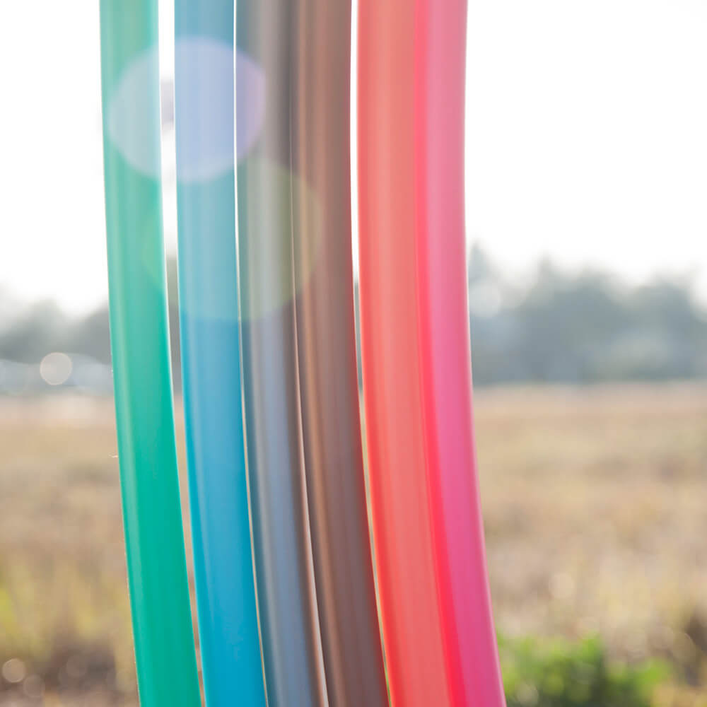 Metallic Tangerine Polypro Hoop - Image 7