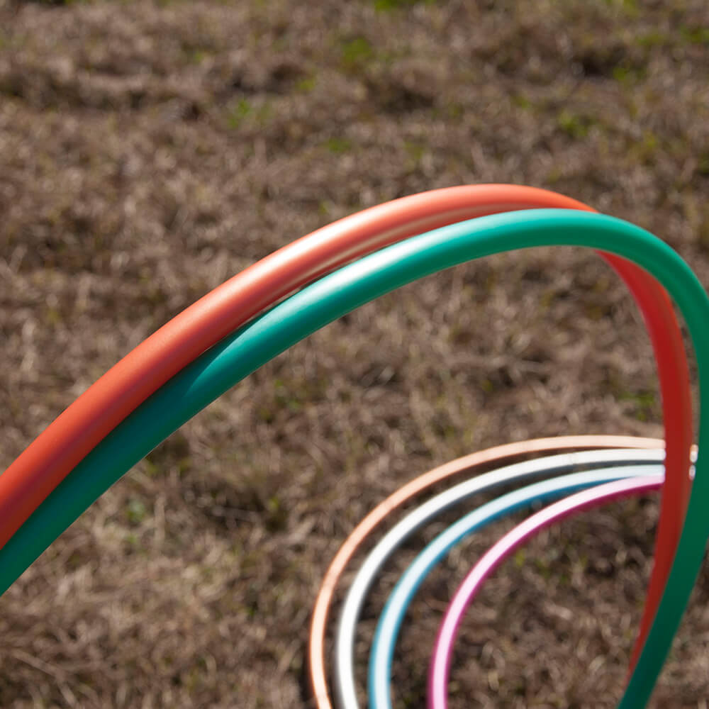 Metallic Tangerine Polypro Hoop - Image 9