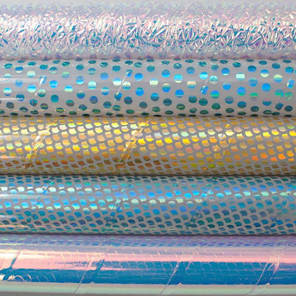 Gold Holoform Scales Metallic Hoop Tape - Image 2