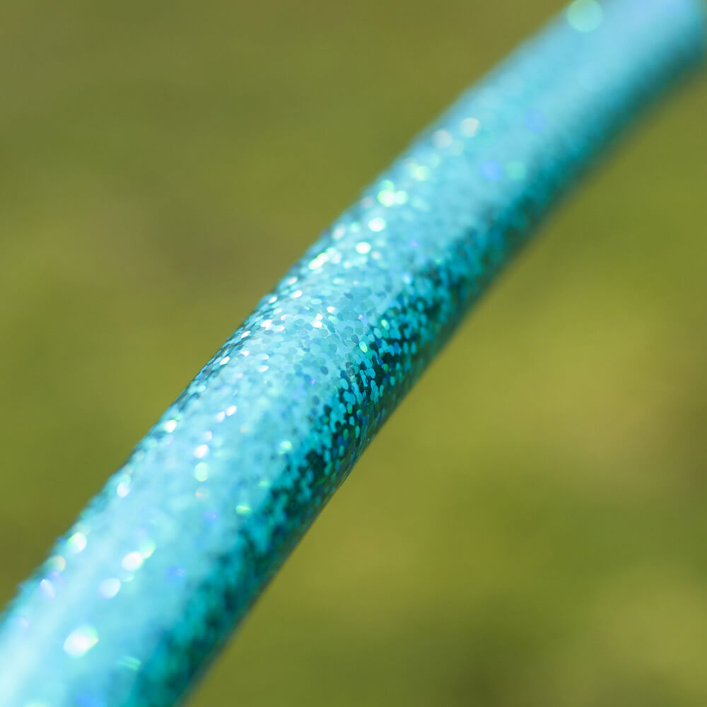 Aquamarine Glitter Travel Hoop - Image 2