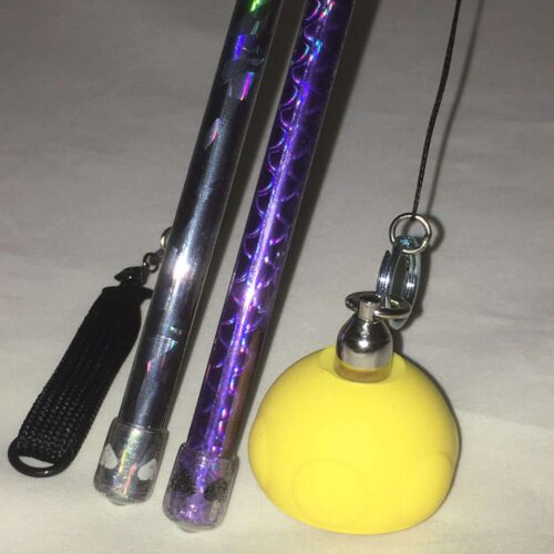 Alternative view of Vinyl Caps for Taped Levi Wand