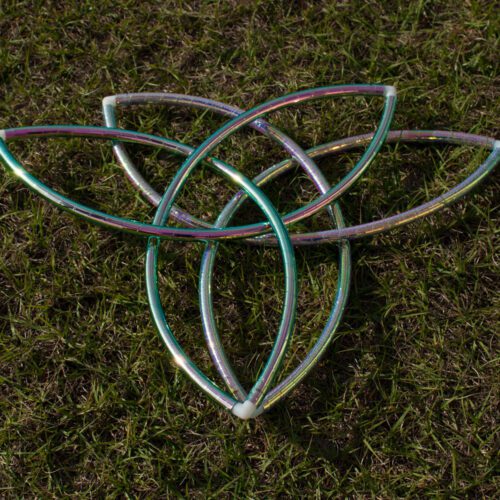 Blue Iridium Color Morph Hoop Tape - Image 6