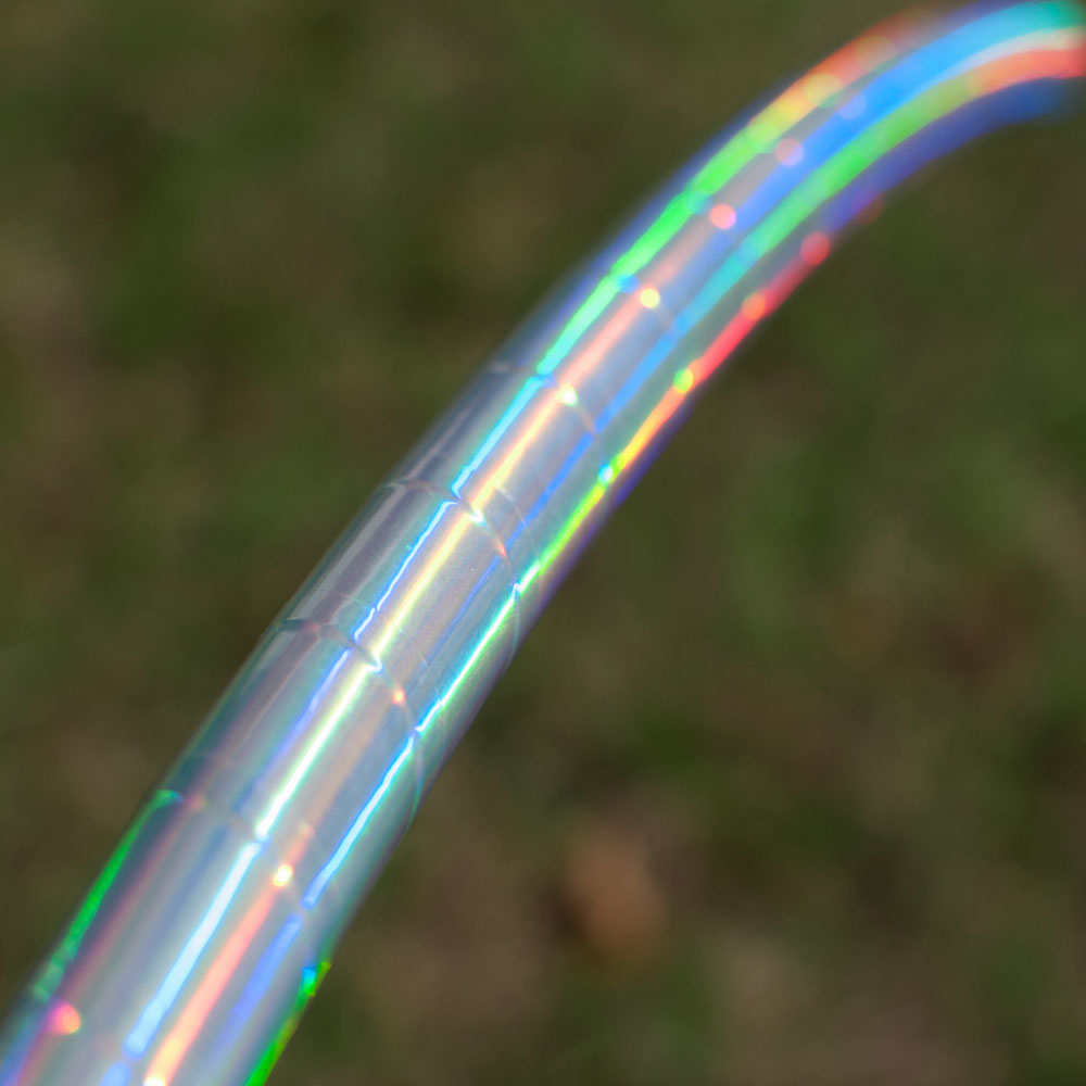 Silver Plasma Travel Hoop