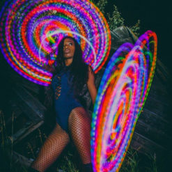 3/4 LED Mini Hoops - Image 3