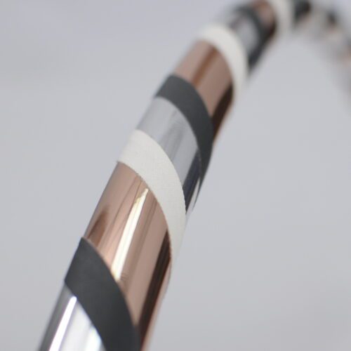 Alternative view of Silver Mirror Metallic Hoop Tape