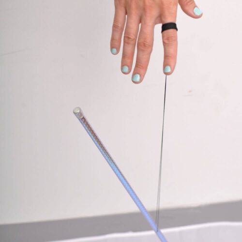 Alternative view of Finger Loop Levi Wand Handle