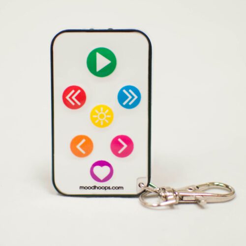 Alternative view of PixelHoop Core - Weighted LED Fitness Smart Hoop