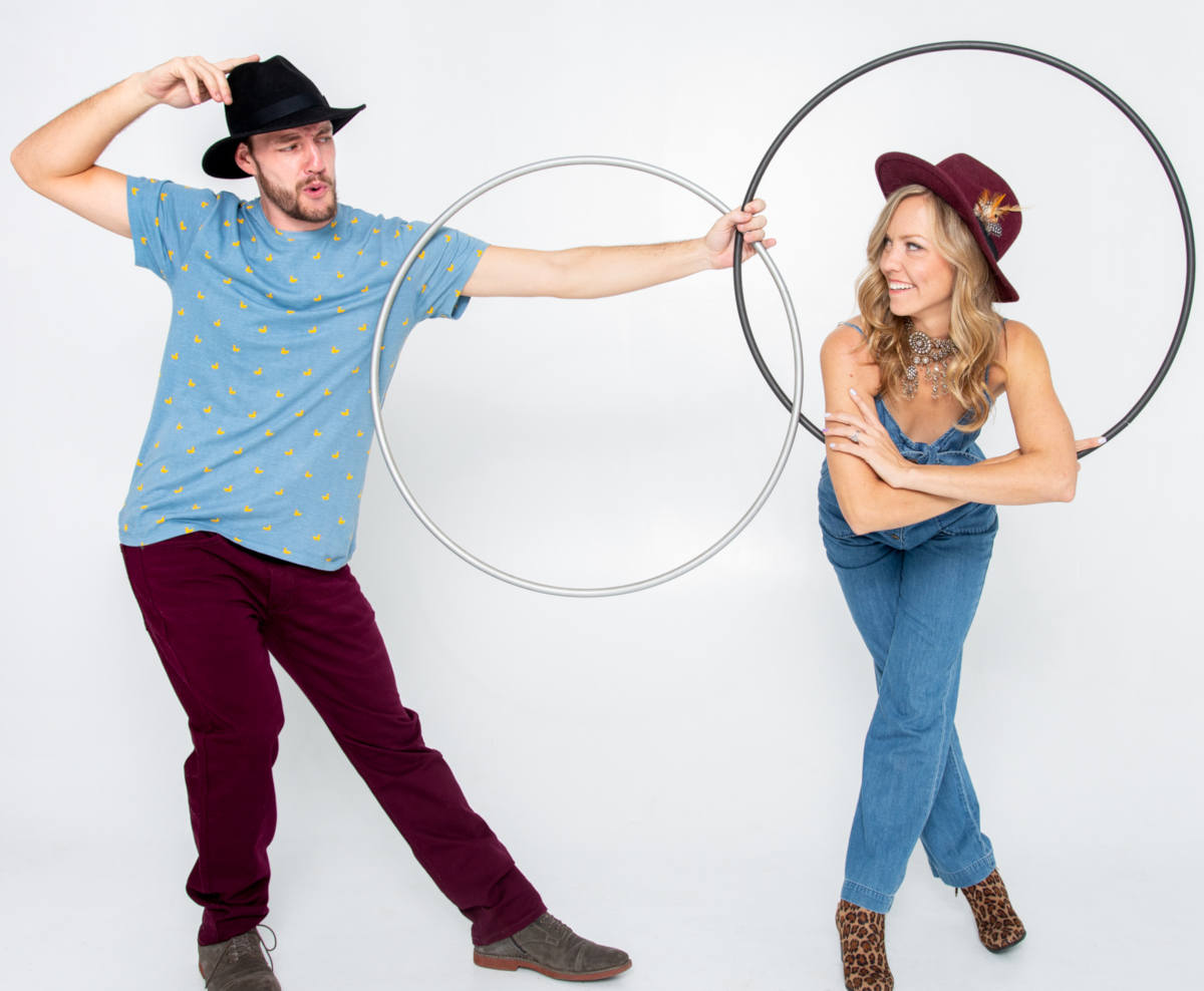 Metallic Silver Polypro Hoop - Image 6