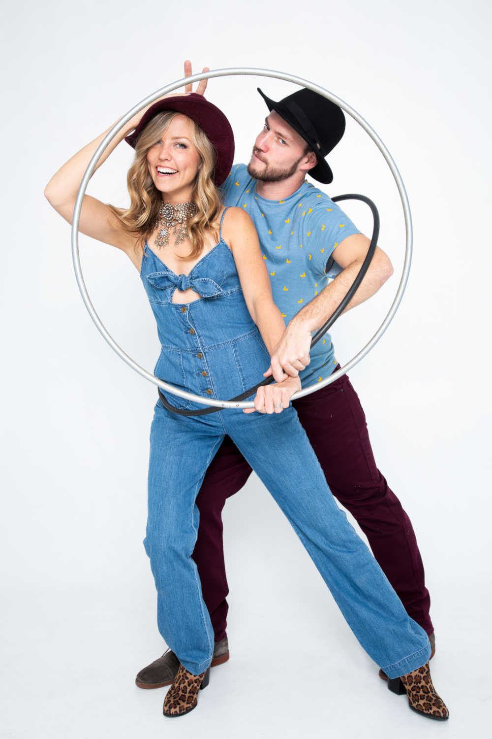 Metallic Silver Polypro Hoop - Image 4