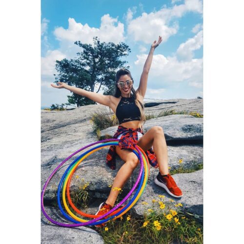 Alternative view of Classic Yellow Polypro Hoop