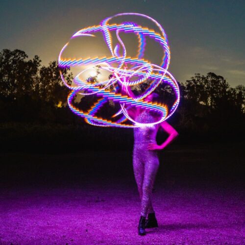 FutureHoop Pro - 28" hoop in 3/4" tubing, non-removable batteries (Ships Quickly)