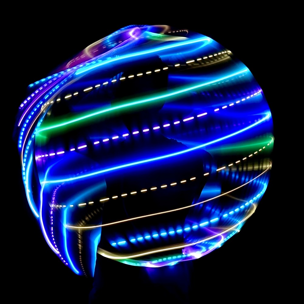 glitch LED Hoop - Image 4
