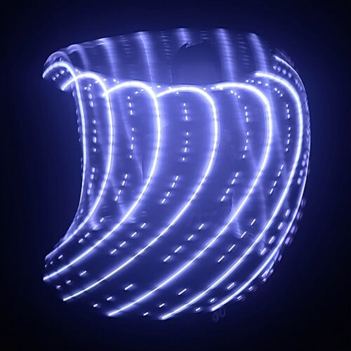 Alternative view of haze LED Hoop