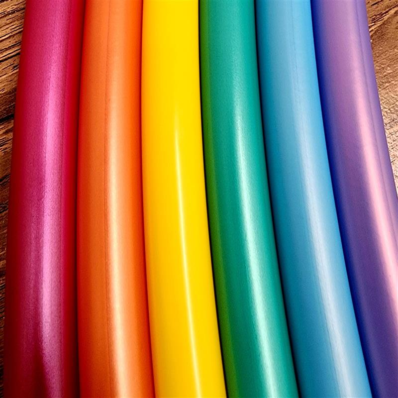 Rainbow Sectional Polypro Hoop - Image 3
