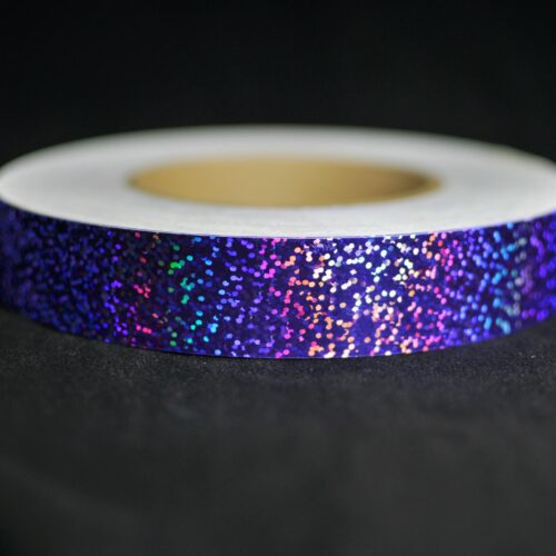 Purple Sequins Metallic Hoop Tape