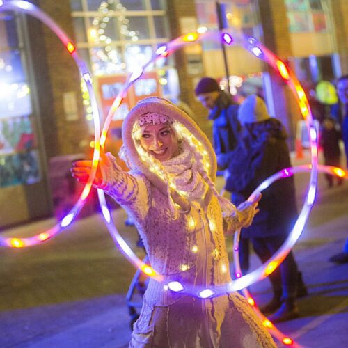 PixelHoop Juggling Triples