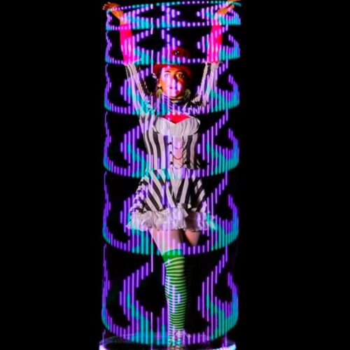 FutureHoop Pro - 28" hoop in 3/4" tubing, non-removable batteries (Ships Quickly)