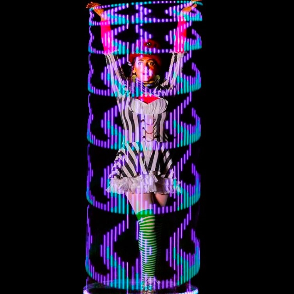 FutureHoop Pro - 28" hoop in 3/4" tubing, non-removable batteries (Ships Quickly)