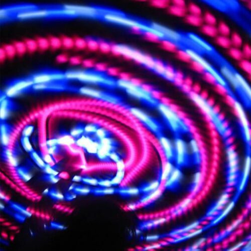 Cupcake - 28" hoop in 5/8" Translucent Lilac Polypro tubing