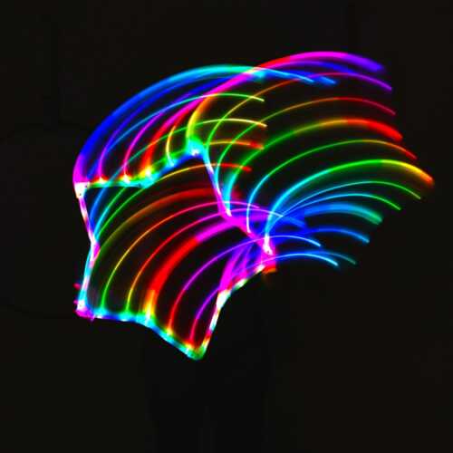 Alternative view of PixelHoop Star