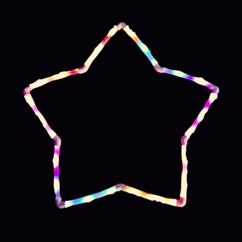 Alternative view of PixelHoop Star (Pre-Order)