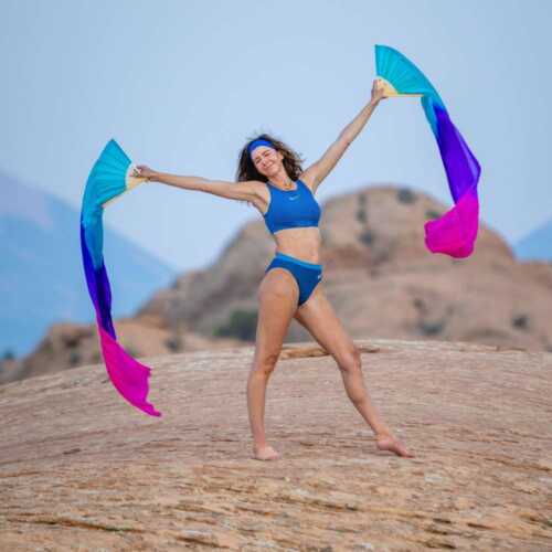 Twilight Silk Veil Fans - Image 3